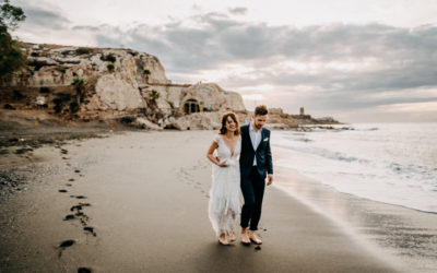 Beach elopement in Malaga – Spain